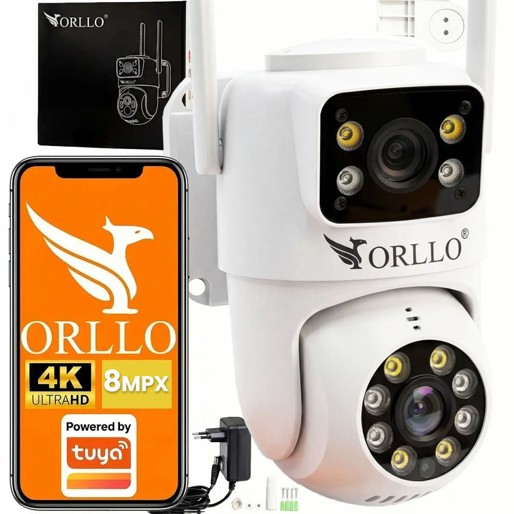Dual IP Camera Orllo TZ19 DUAL Wi-Fi 4K AI