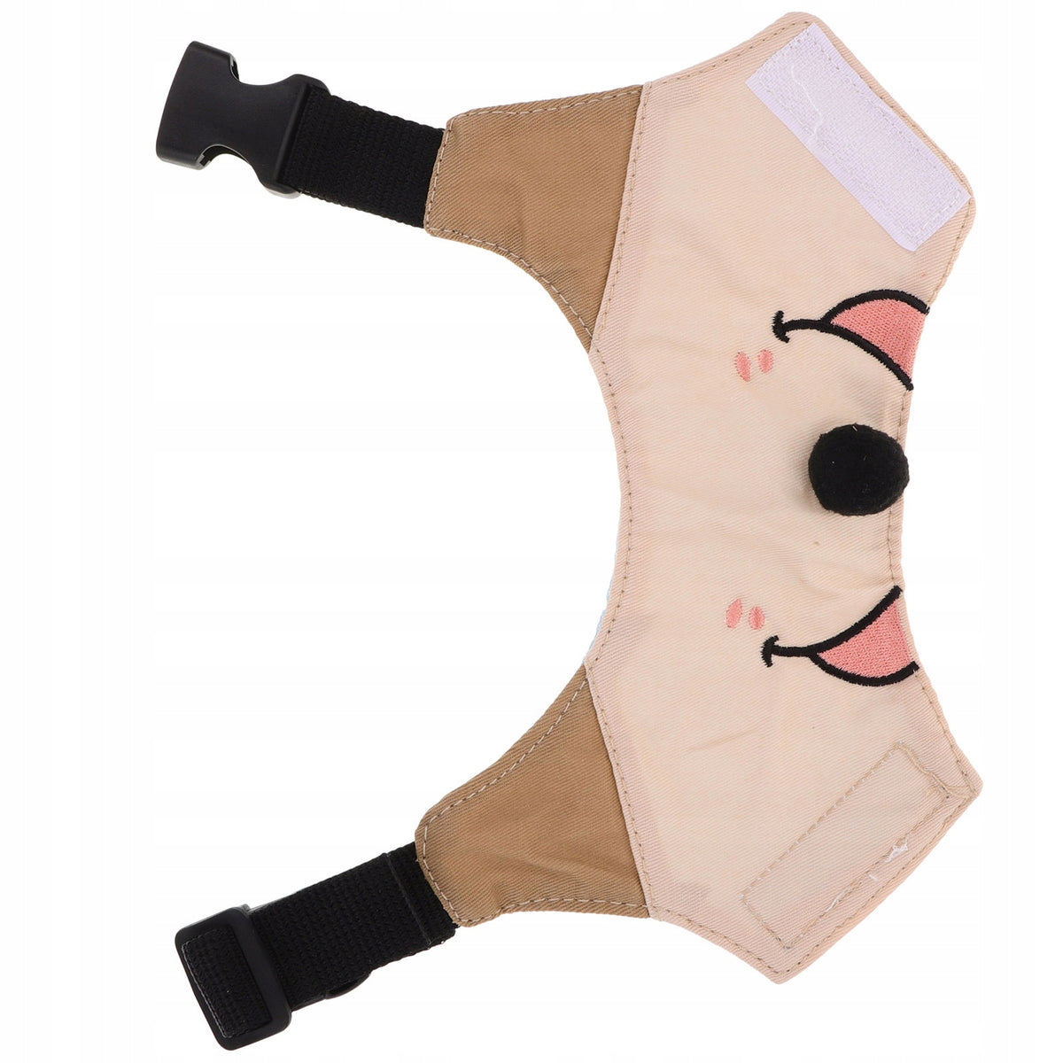 Durable Adjustable Dog Muzzle with Breathable Canvas Material