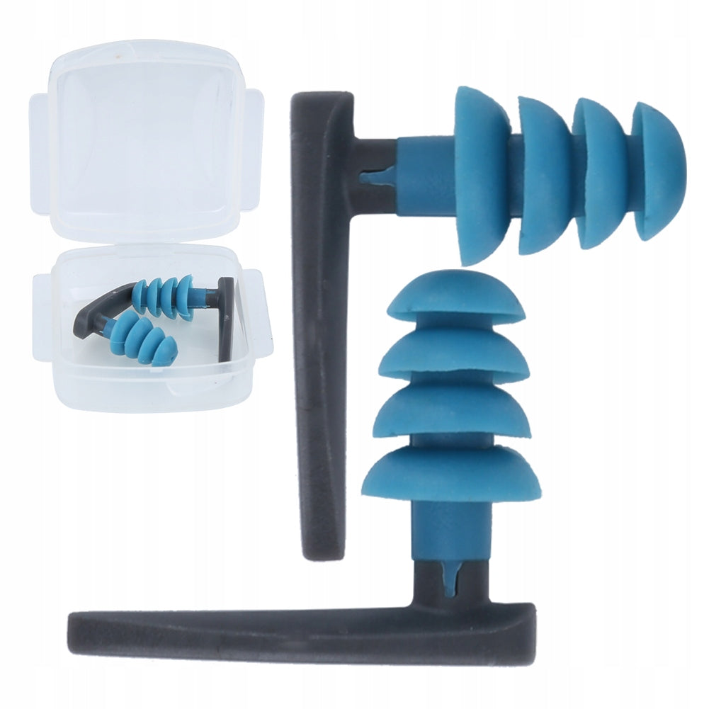 EARPLUGS FOR DIVING FLEXIBLE SOFT WATERPROOF 2 PACK