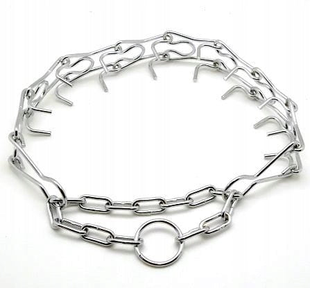 EARRING Collar Steel Strong For Big Dog Training Solid 50-58cm