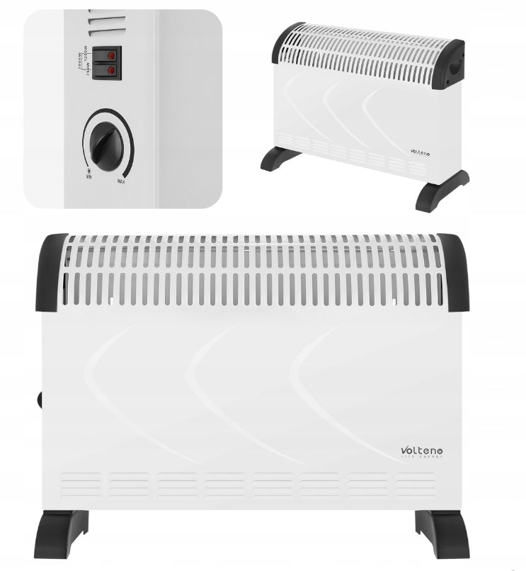 EFFICIENT ELECTRIC CONVECTOR HEATER POWERFUL AND EFFICIENT 2000W