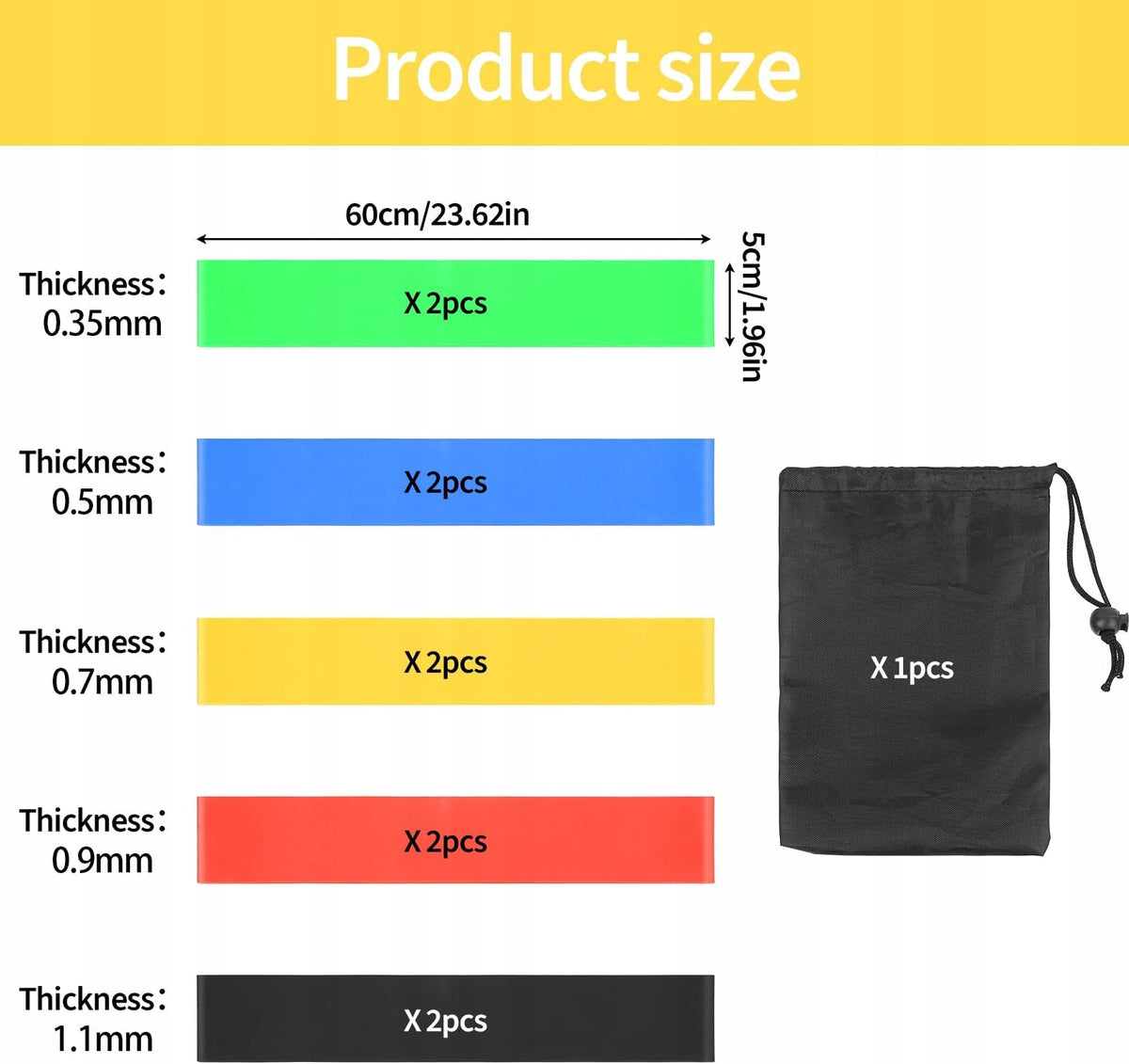 ELASTIC BANDS FOR CHAIR 10 PCS SET FOR CONCENTRATION Manufacturer code OPASKI ELASTYCZNE NA KRZESŁO ADHD ZESTAW