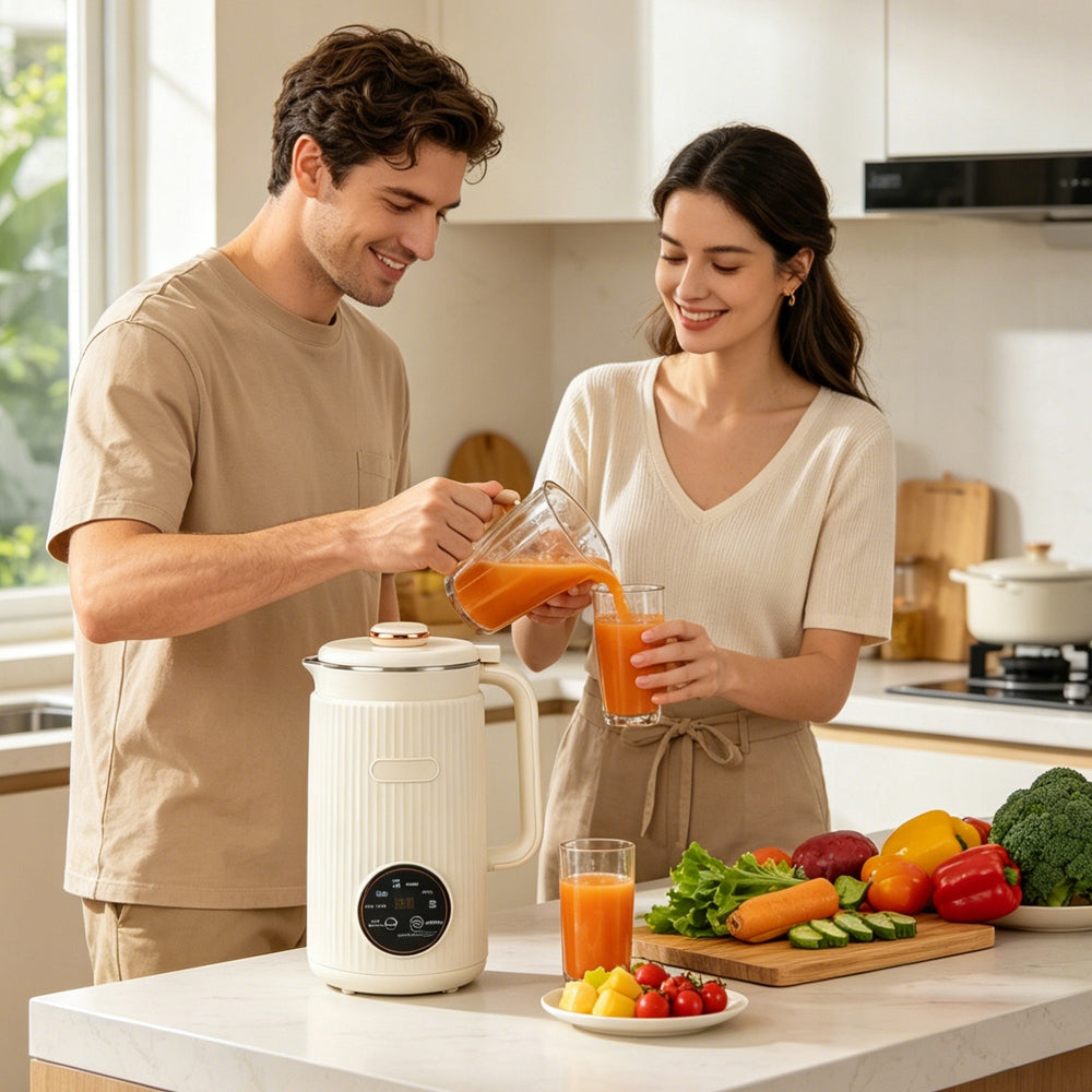 ELECTRIC BLENDER 8 PROGRAMS AUTOMATIC STAINLESS STEEL BLADES Packaging status original