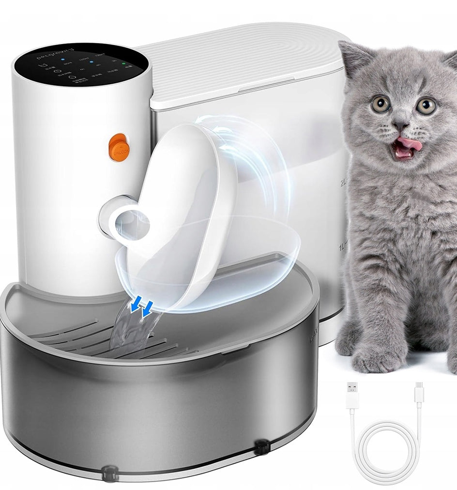 ELECTRIC CAT DRINKER 3L WIRELESS QUIET BATTERY 2000MAH