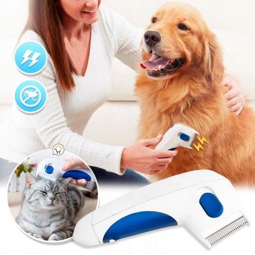 ELECTRIC FLEA COMB THICK FOR CAT DOG