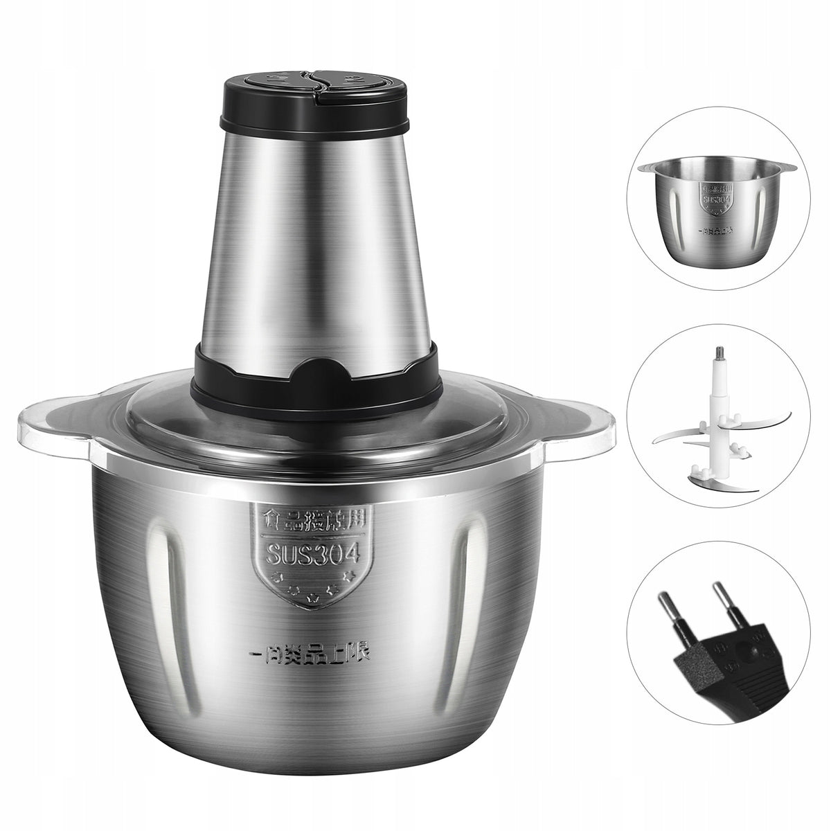 ELECTRIC FOOD SHREDDER KITCHEN CHOPPER FOR FRUIT VEGETABLES MEAT