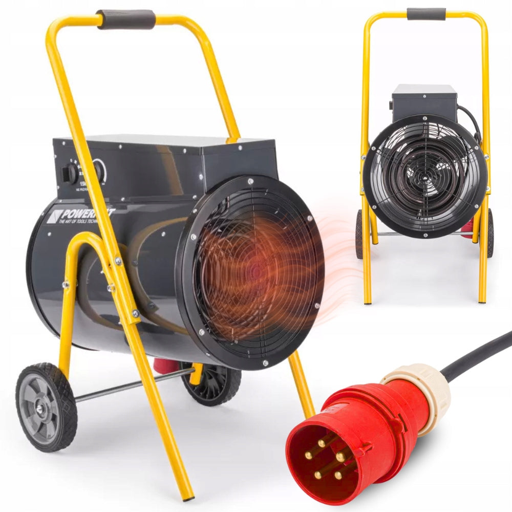 ELECTRIC HEATER 15KW THERMOSTAT APRON BLOWER HEATER BY FORCE
