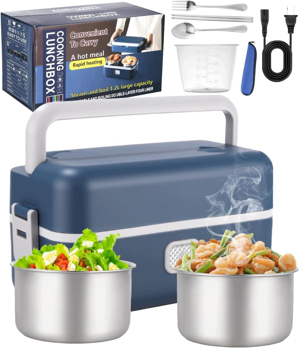 ELECTRIC LUNCH BOX 200W 1,2L INSULATED 220V
