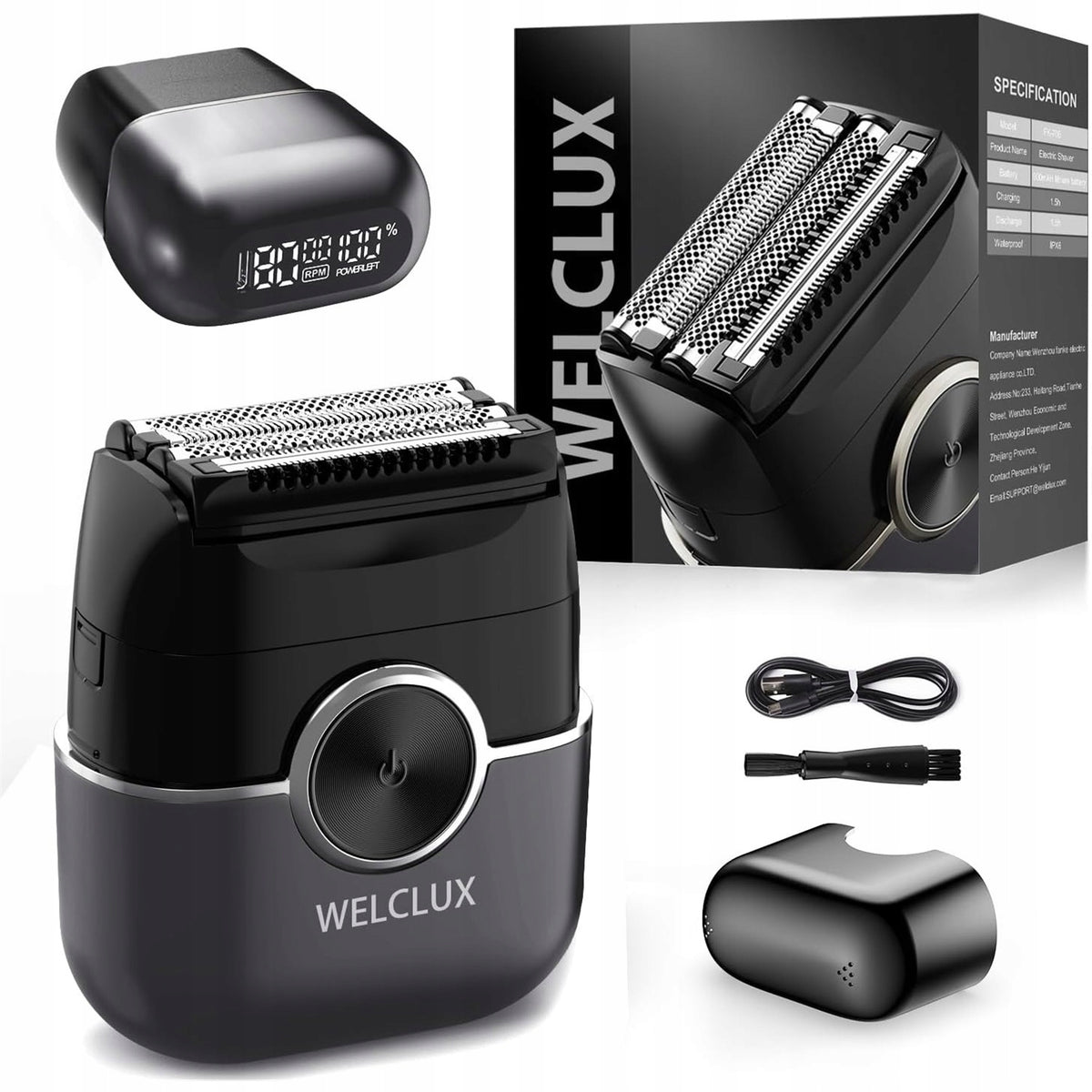 ELECTRIC SHAVER WITH LED DISPLAY IDEAL GIFT FOR MEN 4 SHARP