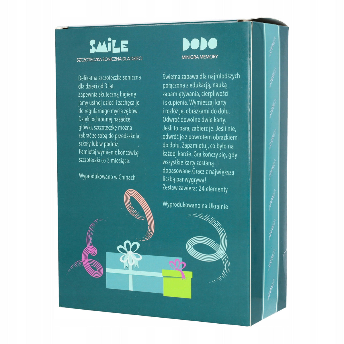 ELECTRIC SONIC TOOTHBRUSH FOR CHILDREN VITAMMY SMILE CASE+GRA Manufacturer code vitammy