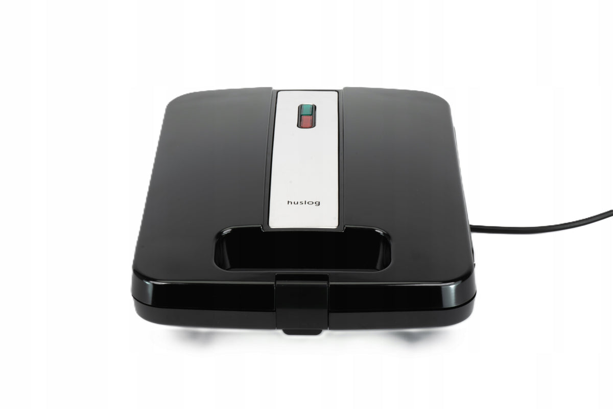 ELECTRIC TOASTER GRILL PANINI TOASTER HUSLOG FOR 4 SANDWICHES 1400 IN Packaging status original