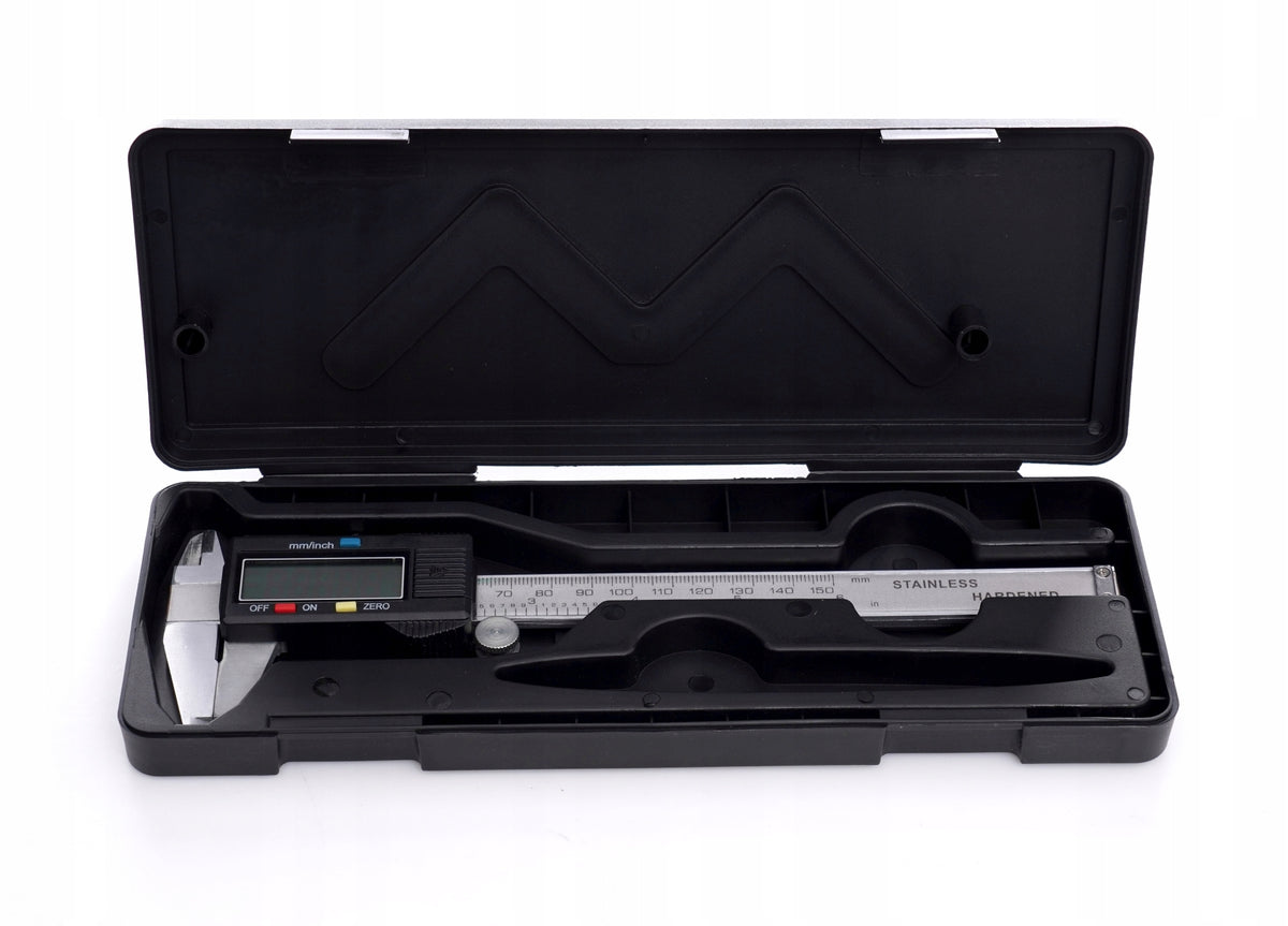 ELECTRONIC CALIPER LCD TWO-JAW 150MM PRECISION + CASE Manufacturer code TA4101