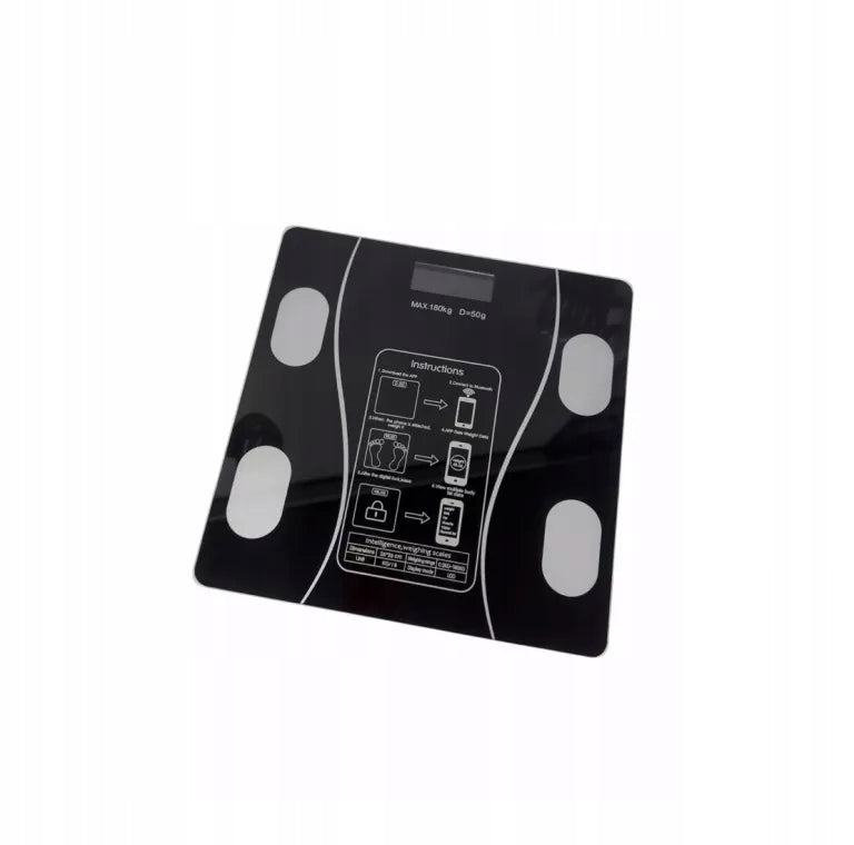 ELECTRONIC SCALE FOR BATHROOM GLASS UP TO 180 KG