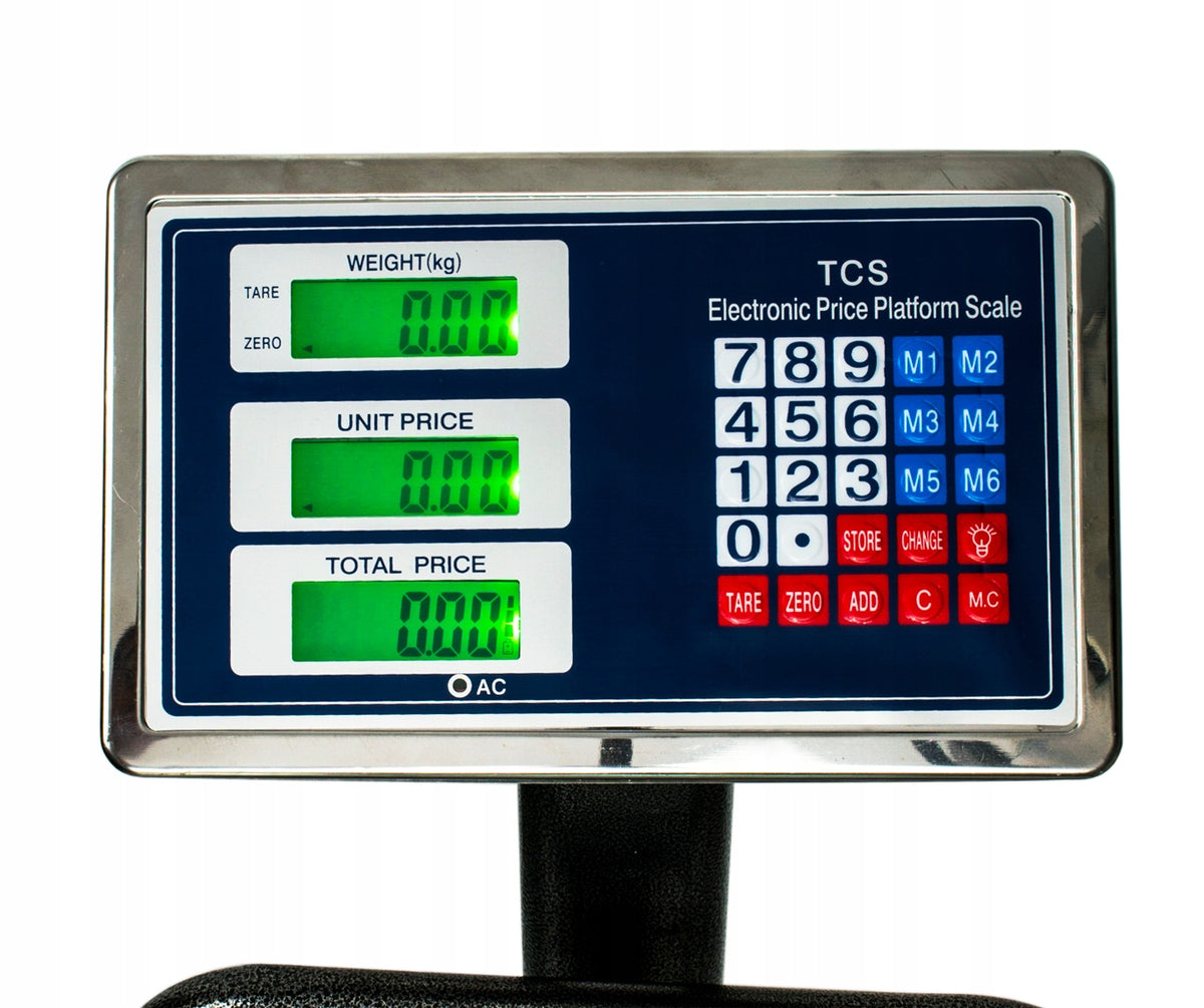 ELECTRONIC WAREHOUSE SCALE PLATFORM GOODS 100KG BIELSKIE WAGI Packaging status original