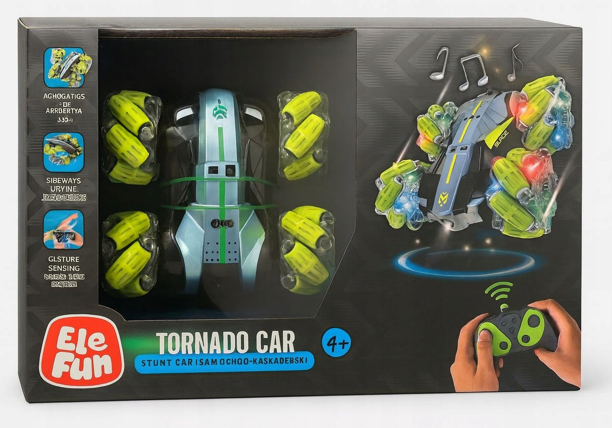 ELEFUN STUNT CAR TORNADO CAR remote controlled Remote control stunts