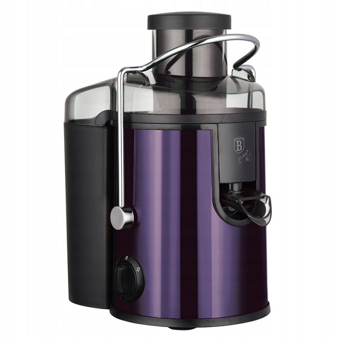ELEGANT JUICER - STEEL - 2 SPEED MODES - PURPLE Packaging status original
