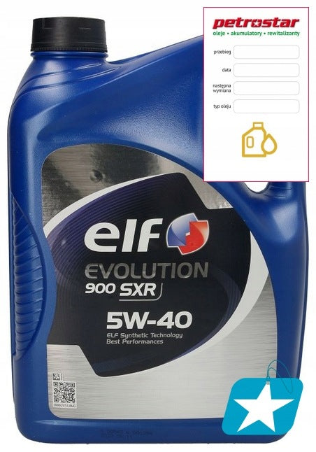 ELF EVOLUTION 900 SXR 5W40 5L