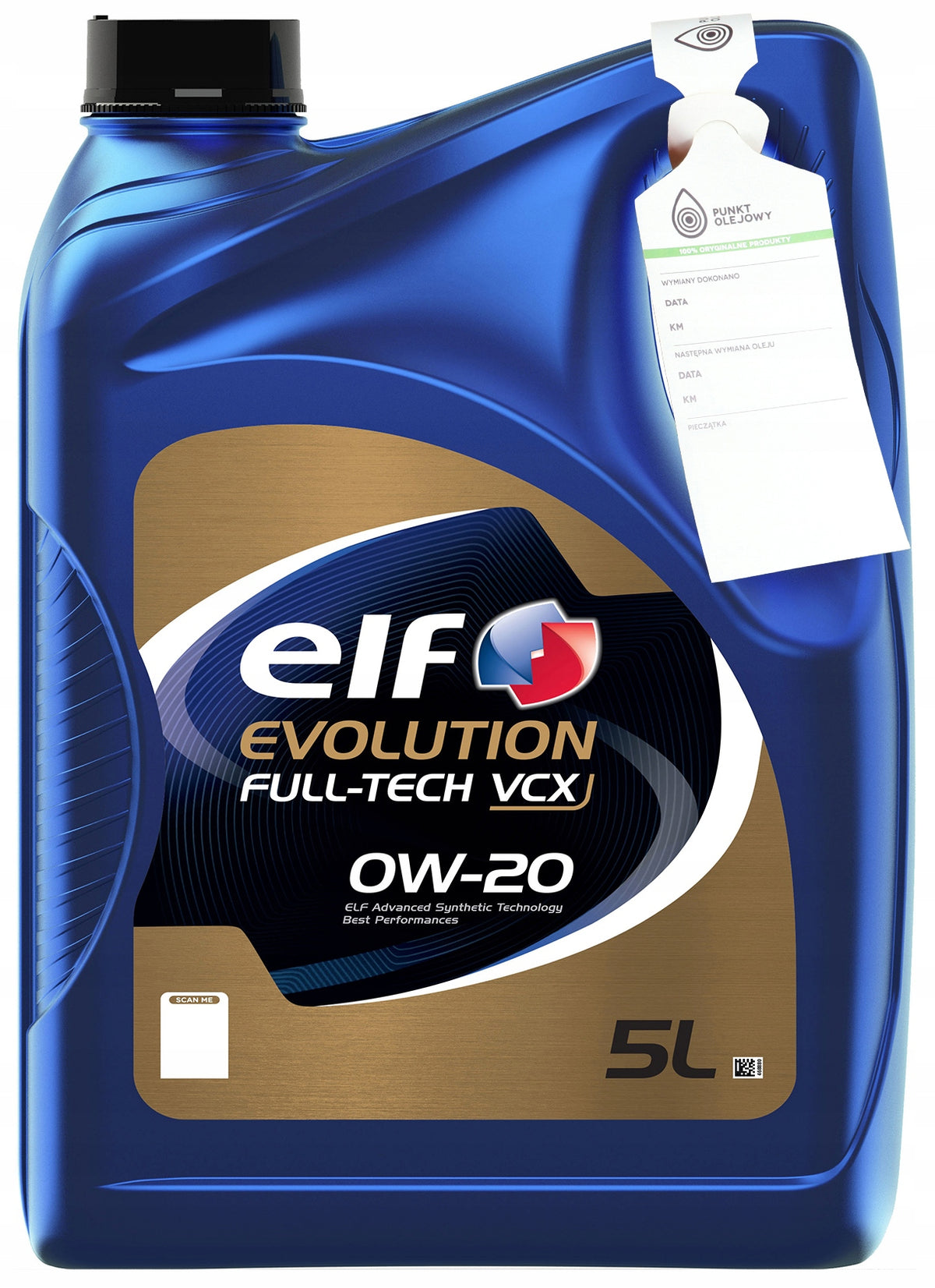 ELF EVOLUTION FULL-TECH VCX 0W20 - 5L