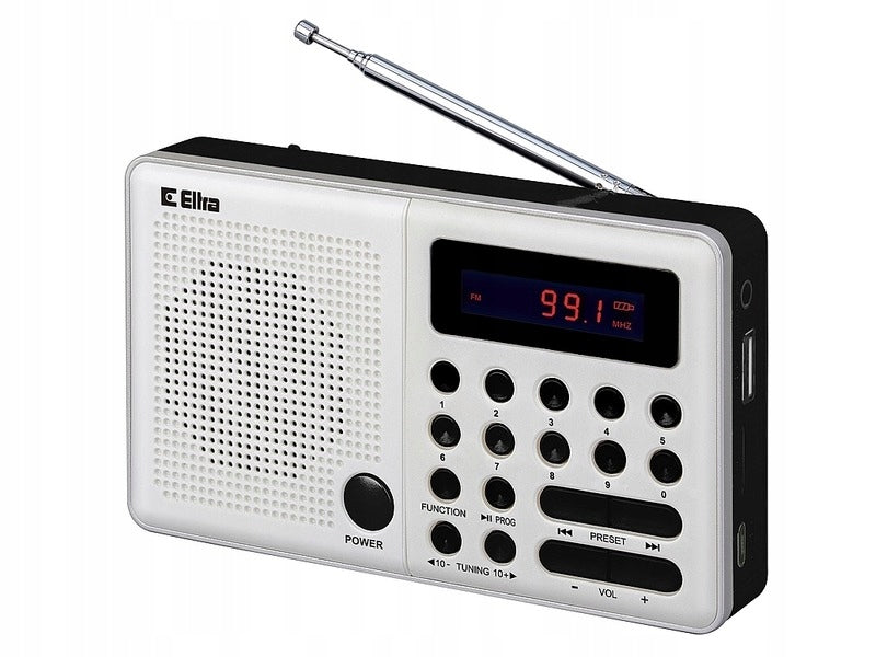 ELTRA WAGTAIL RADIO DIGITAL TUNING MP3 USB SD MINI PORTABLE POCKET Manufacturer code 211