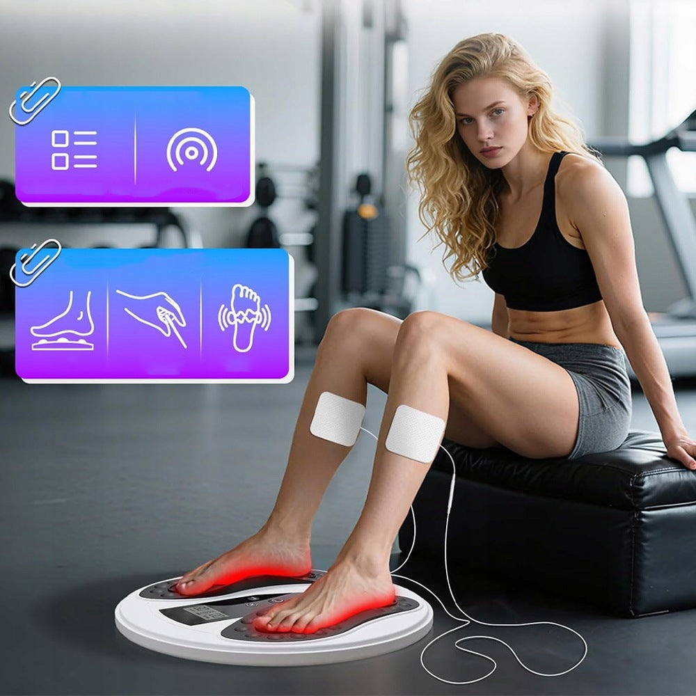 EMS Foot Massager BEDEE 10 Modes With Electrodes And Remote Control 1200mAh Packaging status original