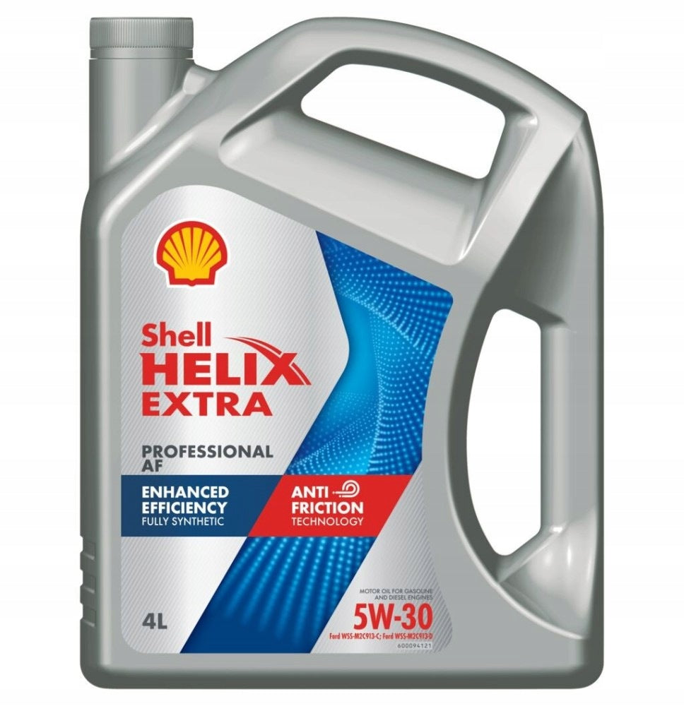ENGINE OIL SHELL HELIX EXTRA PROFESSIONAL AF 5W30 4L