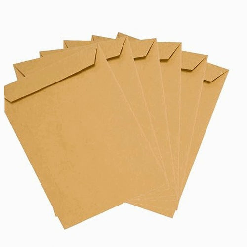 ENVELOPES DIN C5 BROWN SELF-ADHESIVE FOR DOCUMENTS 162X229 MM 50 PCS.