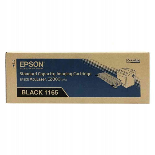 EPSON 1165 S051165 BLACK WITH TONER - 3000 PAGES FOR ACULASER C2800DN