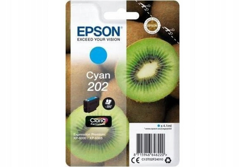 EPSON 202 Cyan T02F2 4,1ml