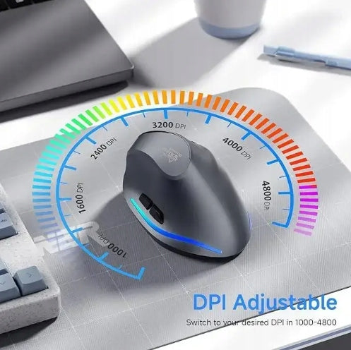 ERGONOMIC VERTICAL WIRELESS MOUSE ECHTPower Vertical F-35 USB 2.4G Packaging status original