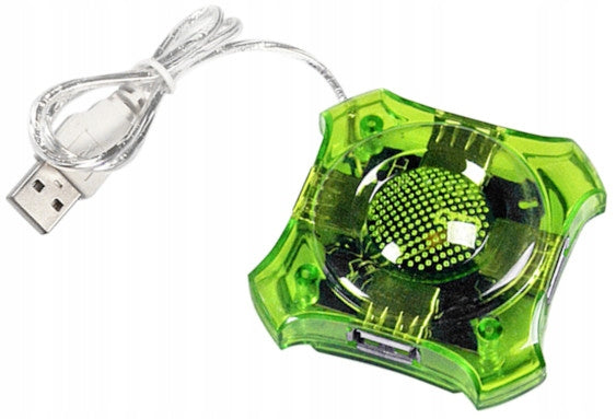 ESPERANZA USB 2.0 HUB 4 PORTS STAR GREEN