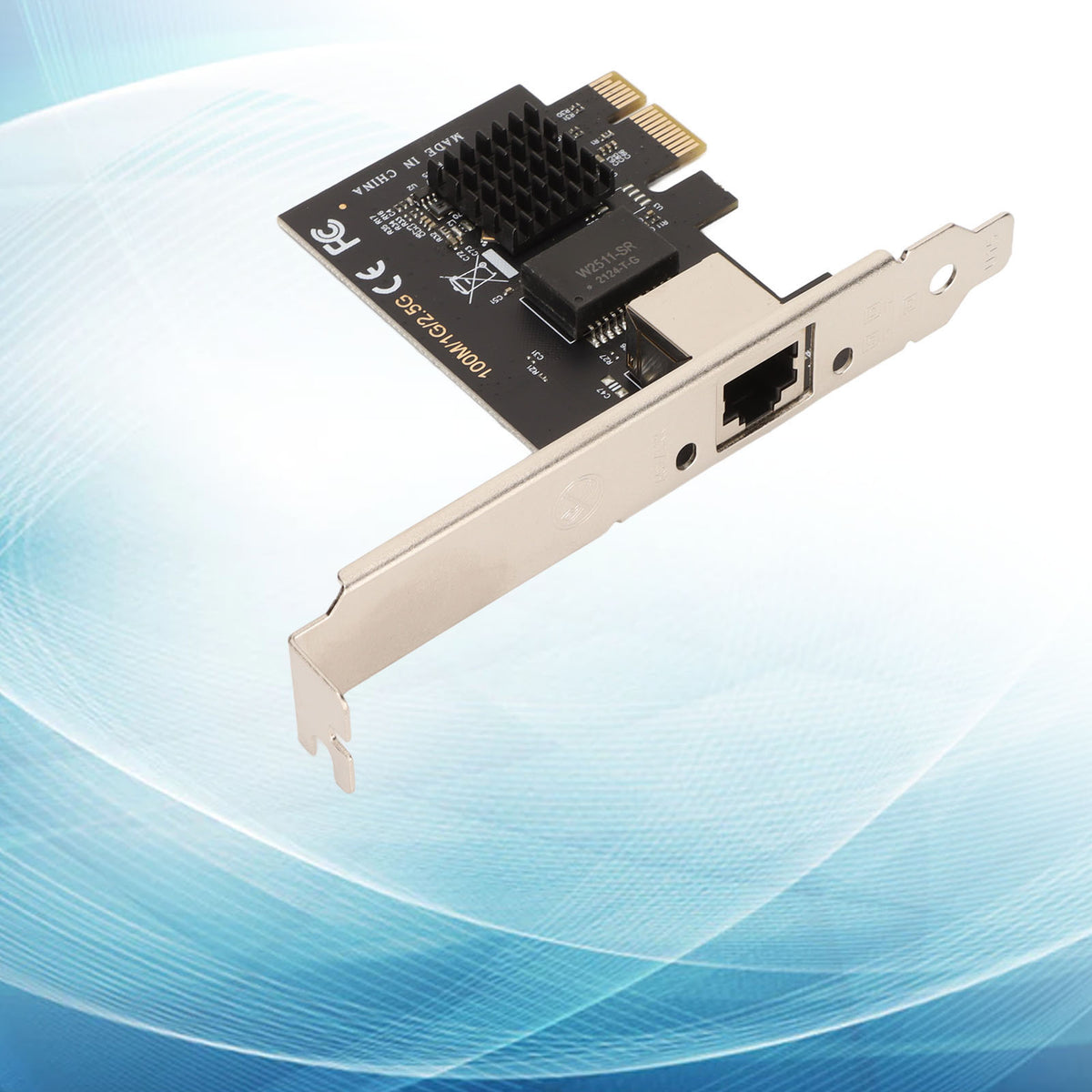 ETHERNET NETWORK CARD 2.5G PCIE 1000/100 MB/S PCI EXPRESS RJ45 Packaging status original