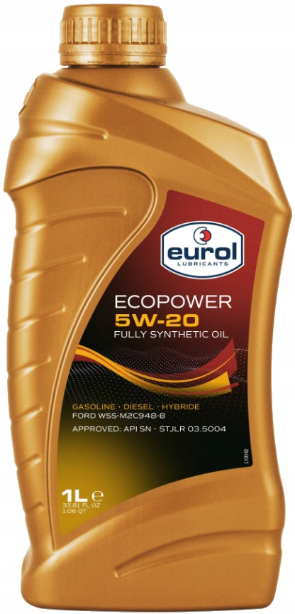 EUROL ECOPOWER 5W20 1L - FOR ECOBOOST ENGINES