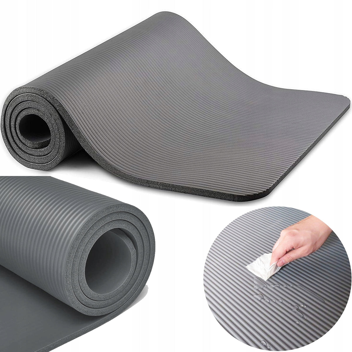 EXERCISE MAT FITNESS YOGA GYMNASTIC GYM 183x61 Packaging status original