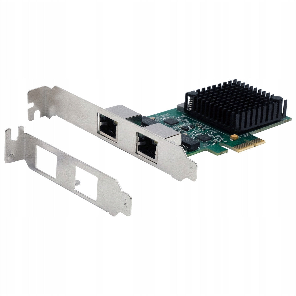 EXSYS 2-Port PCIe 2,5-gigabit EX-60112 Network Card