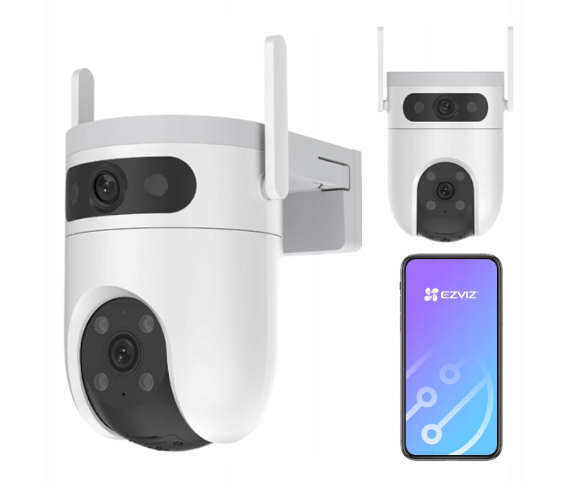 EZVIZ H9c 2K 2in1 Dual Lens Rotation Camera 360 Motion Detection AI