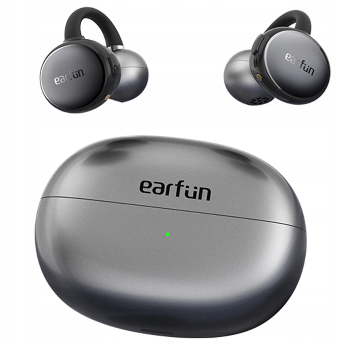 EarFun Clip Earbuds Wireless Clip-On LDAC Bluetooth Black