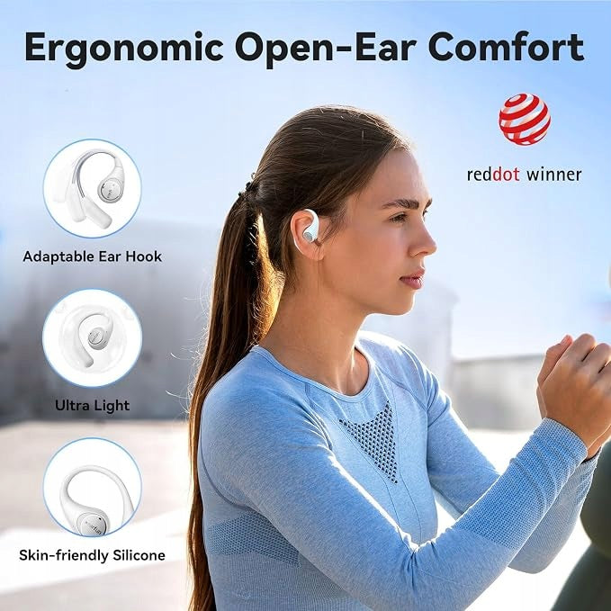 EarFun Open Jump Sports Headphones Wireless Bluetooth Open-Ear IPX7 Manufacturer code OW100B