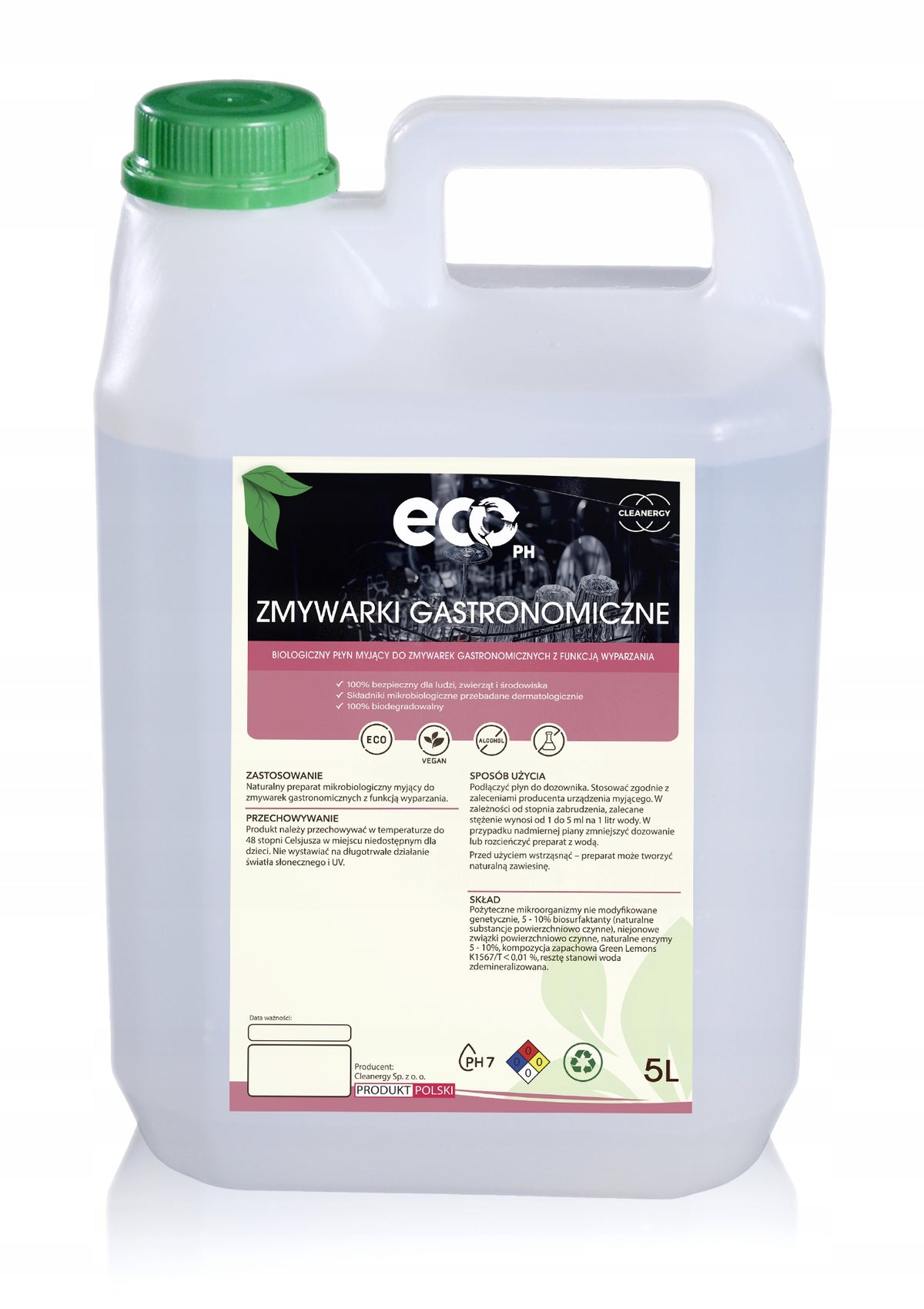 Eco-pH Dishwasher liquid 5L