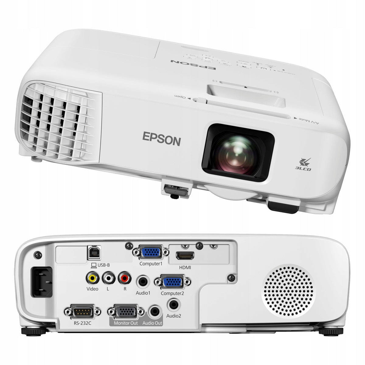 Economical projector Epson EB-E20 - 3LCD XGA 3400LM