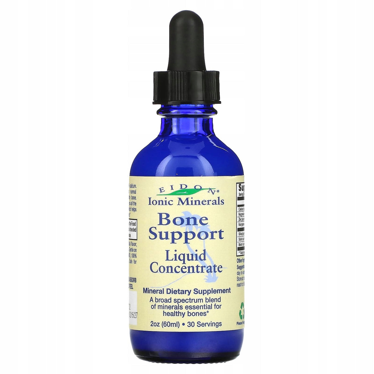 Eidon Ionic Minerals, Bone Support, Liquid Concentrate, 60 Servings