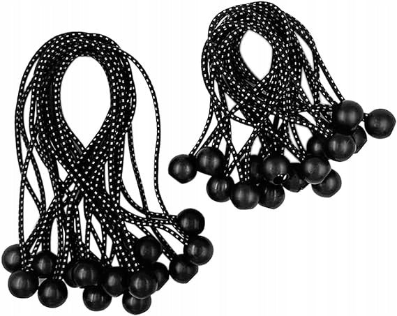 Elastic Tension Rope for Tent 30pcs