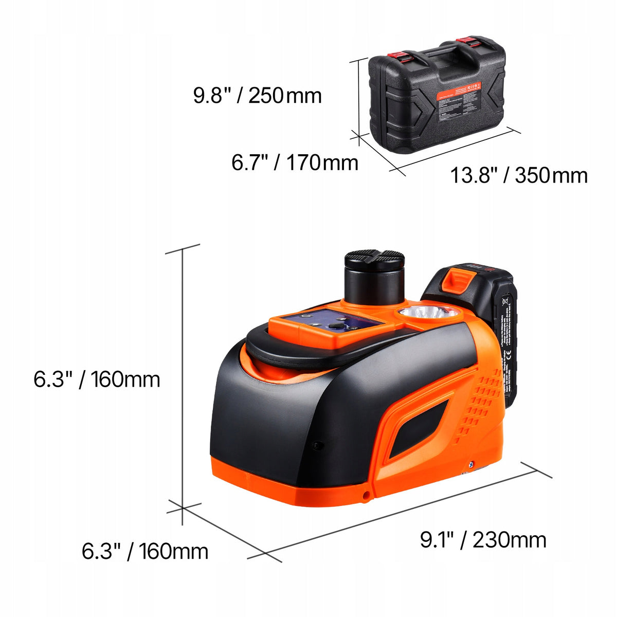 Electric Car Lift 5T Portable Lift Kit With Remote Control Maximum lifting height 450 mm