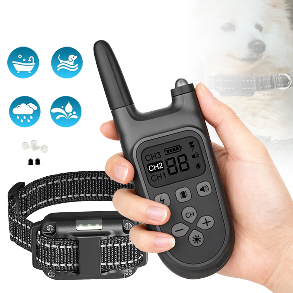 Electric Dog Training Collar Training Trainer Anti Bark Collar