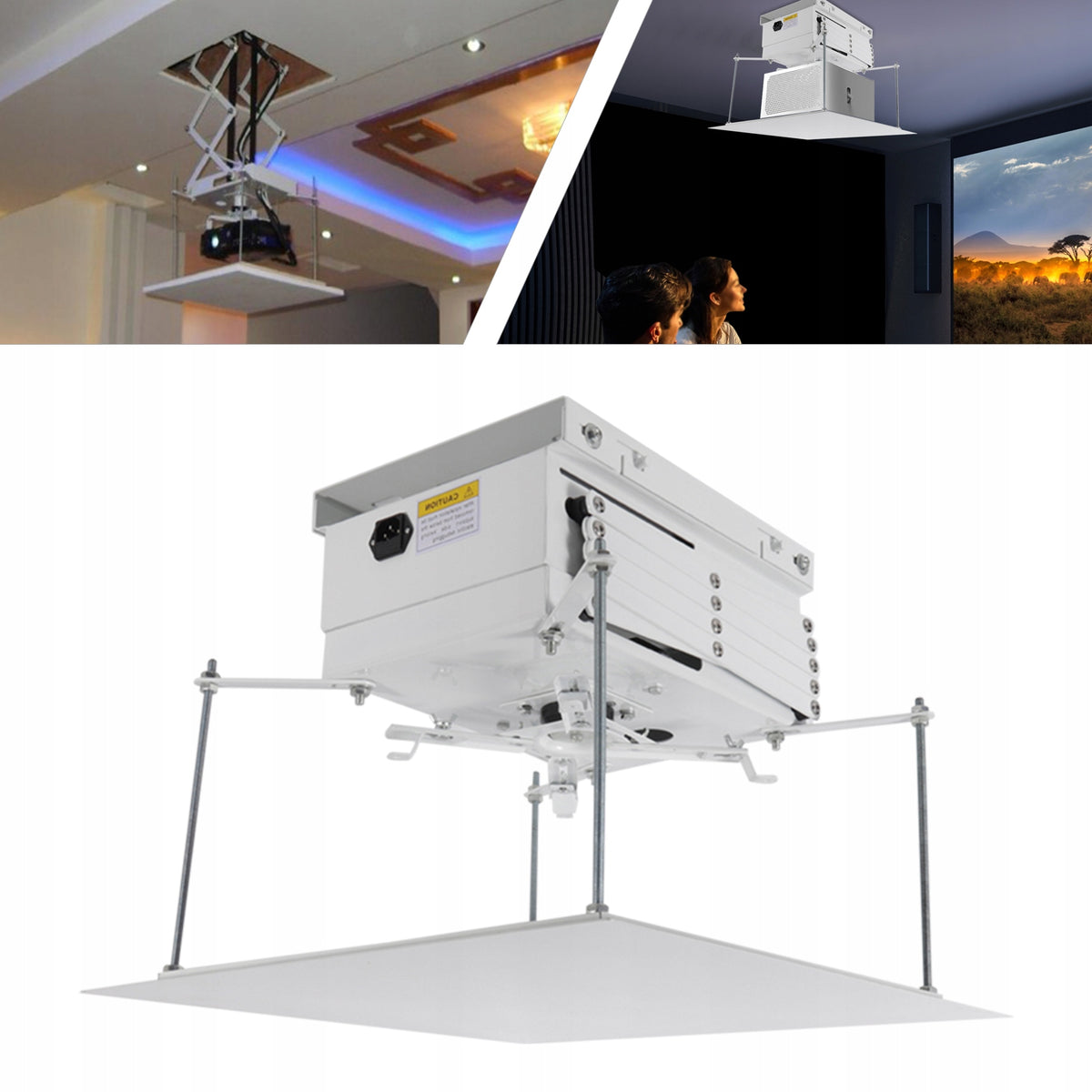 Electric Projector Hanger, Metal Lift Projector, 24W Projector Hanger, 220V