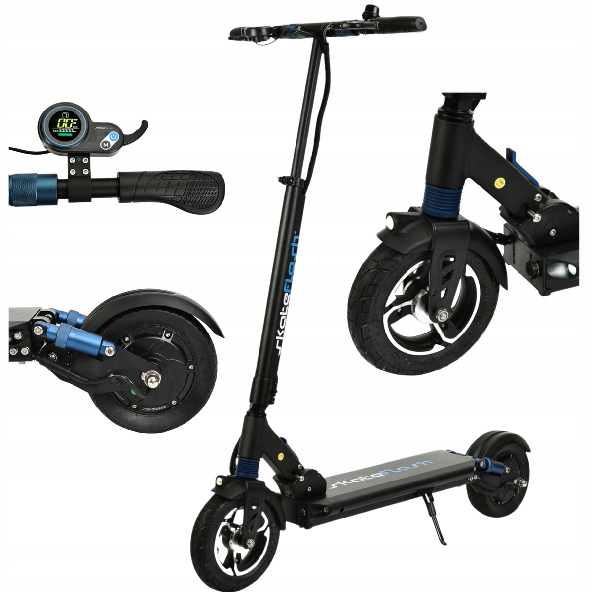 Electric Scooter 350W 20km Shock Absorption Folding For Adults 120kg