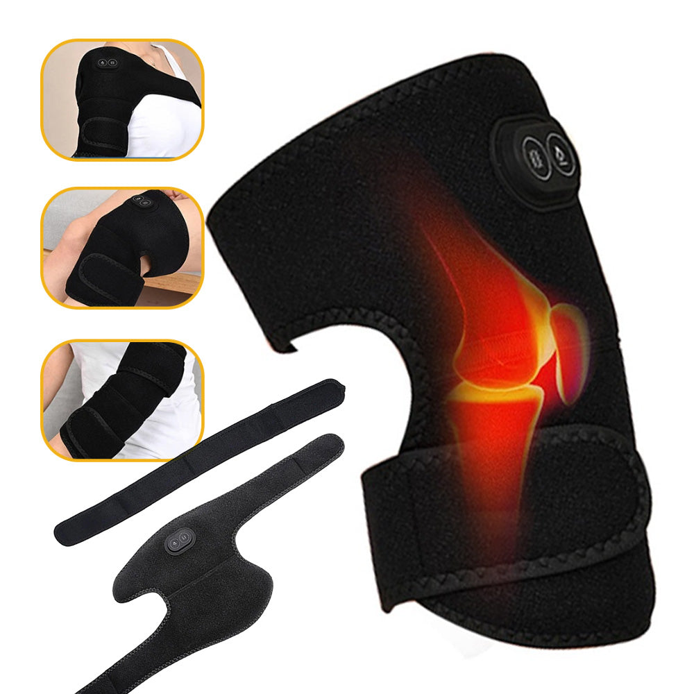 Electric Shoulder Massager with Heat and Vibration Function Soothing USB