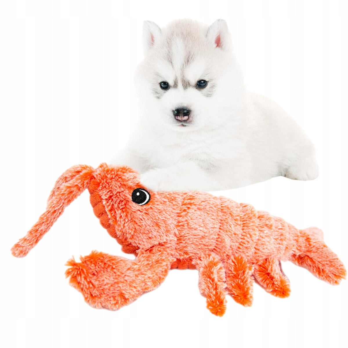 Electric Shrimp Stuffed Toy, Lobster USB Charging Simulation