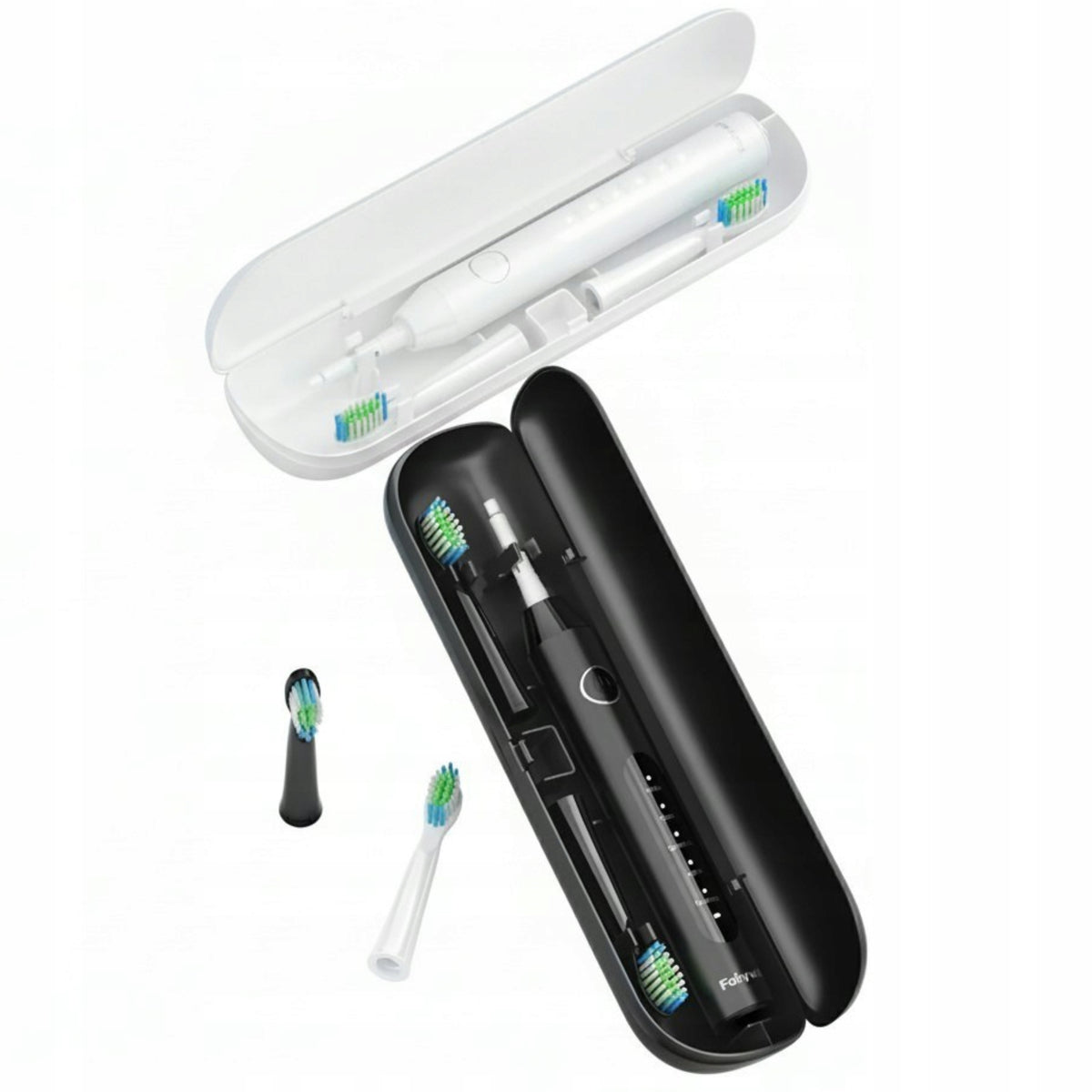Electric Sonic Toothbrushes x2 Tips Case Set D7s Packaging status original