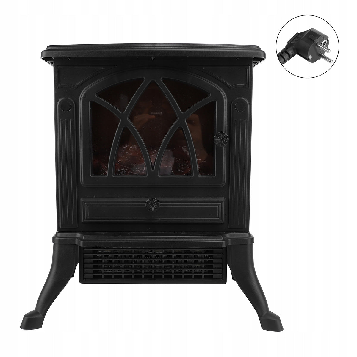 Electric fireplace heater 3D replacement effect Fast heating P8 Kind other