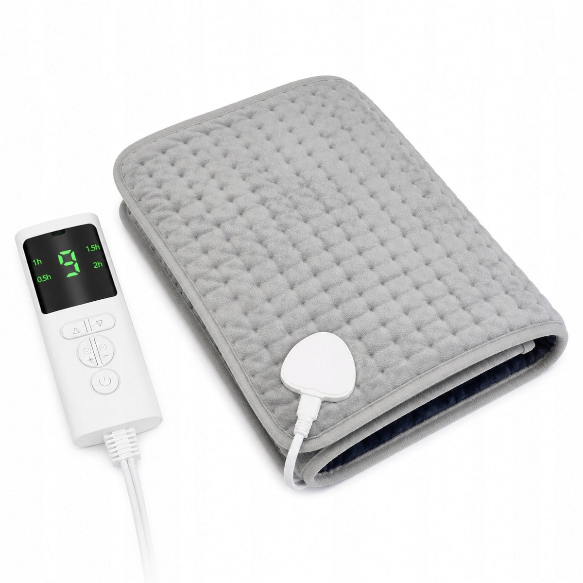 Electric heating pad 60×30cm grey USB ergonomic accessory
